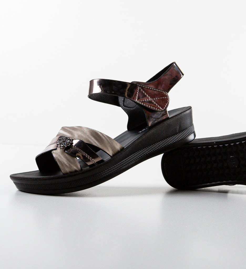 Sandale Telises Negre | Eleganță și Stil - imagine 6