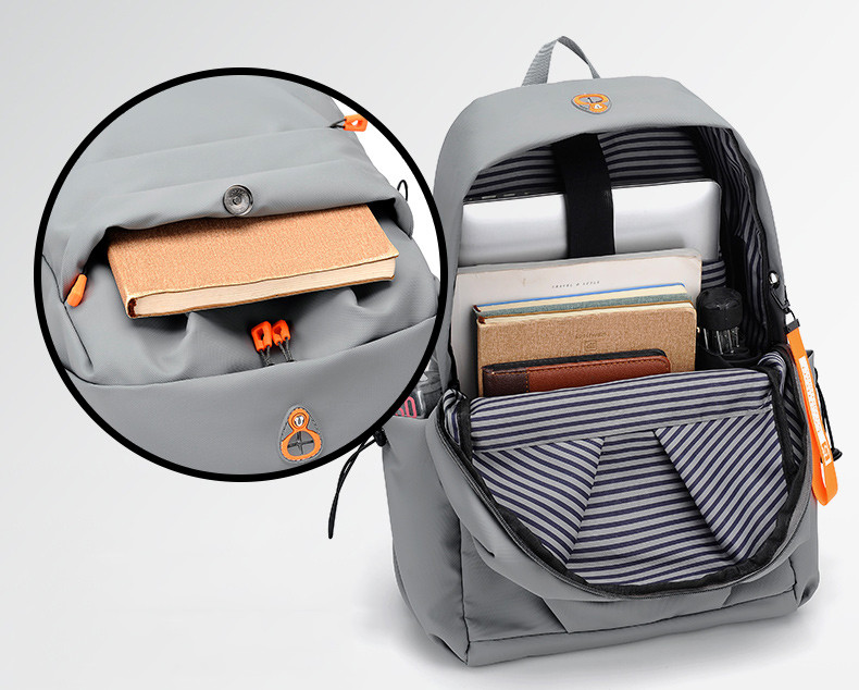 Rucsac Delis GT2086, Impermeabil, 21L, Negru - imagine 5