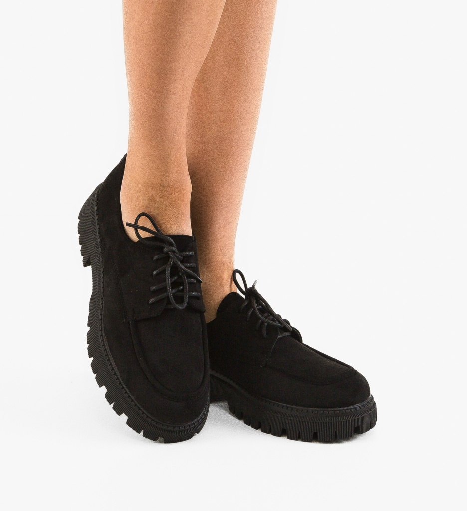 Pantofi Casual Dama Negri - Confort și Stil