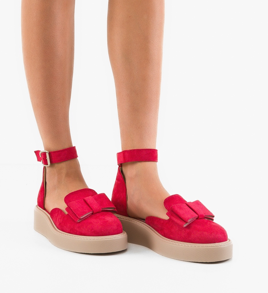Pantofi Casual Dama Fuchsia