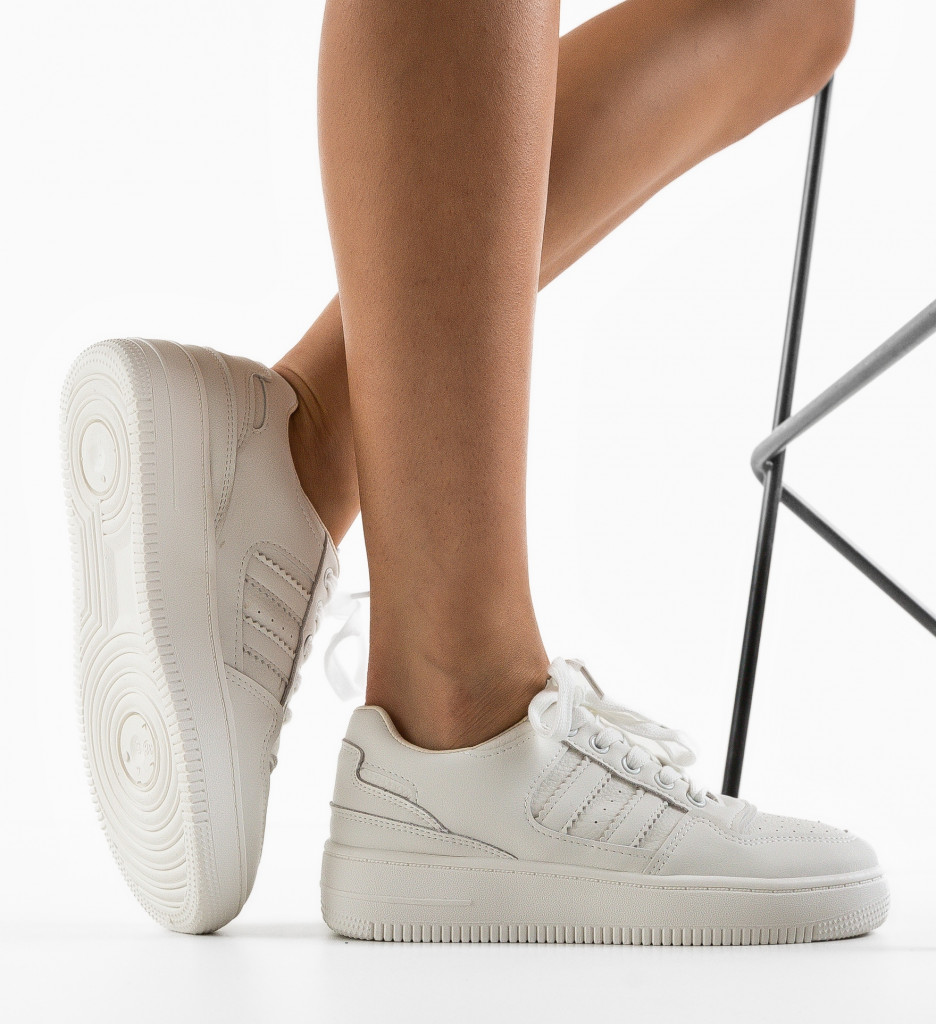 Pantofi Sport Mose Albi | Confort și Stil