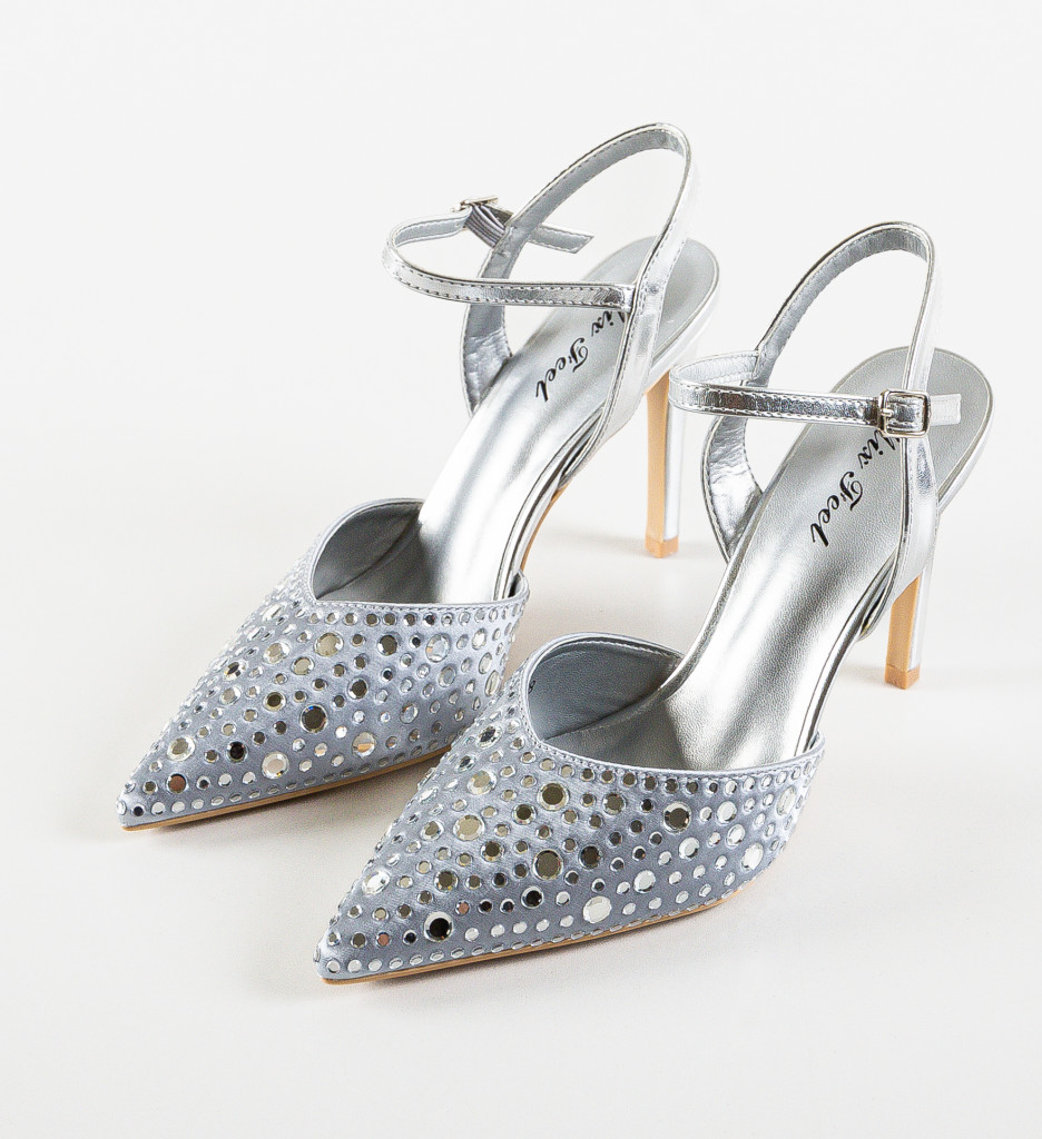 Pantofi Tegan Argintii - Stil și Eleganță - imagine 7