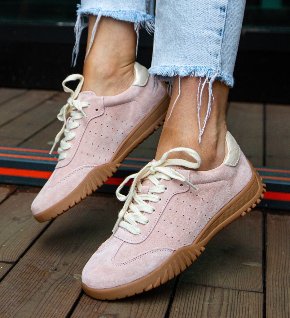 Sneakers Dama Nygery Roz Comod & Stilat - imagine 6