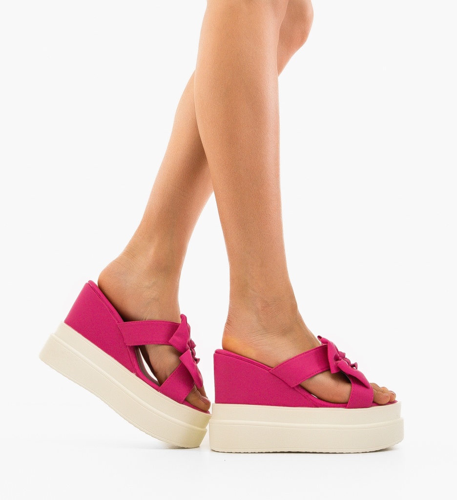 Platforme Dama Reteon Fuchsia | Stil și Confort