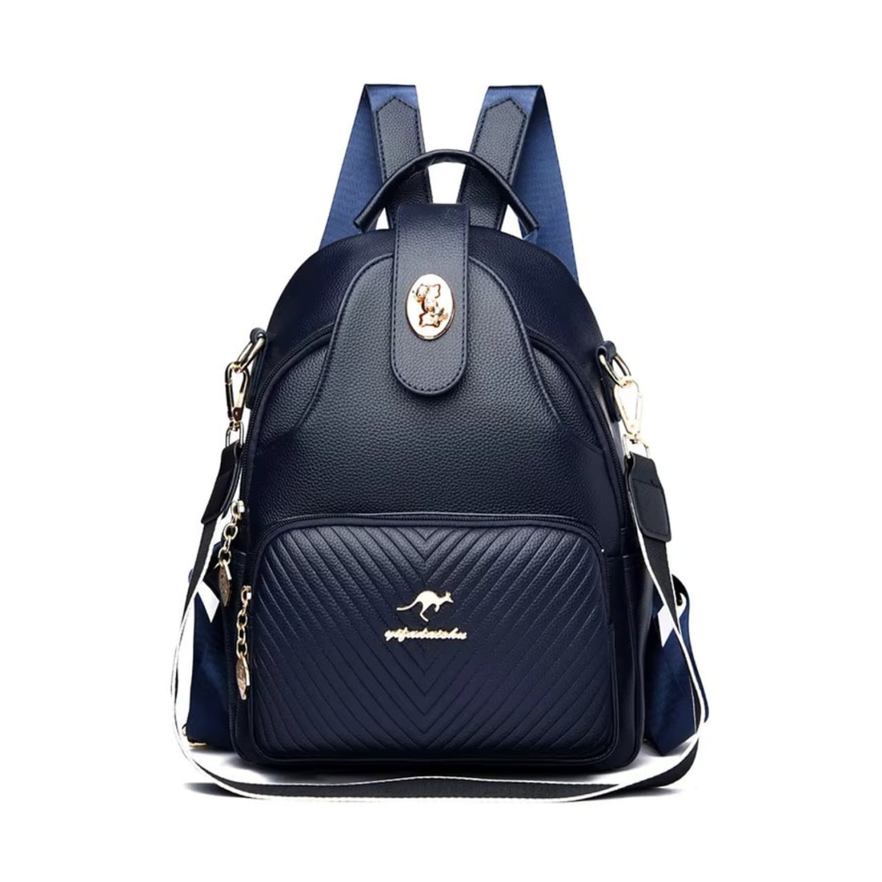 Rucsac dama Picadili Taliah GT3602, albastru, piele ecologica