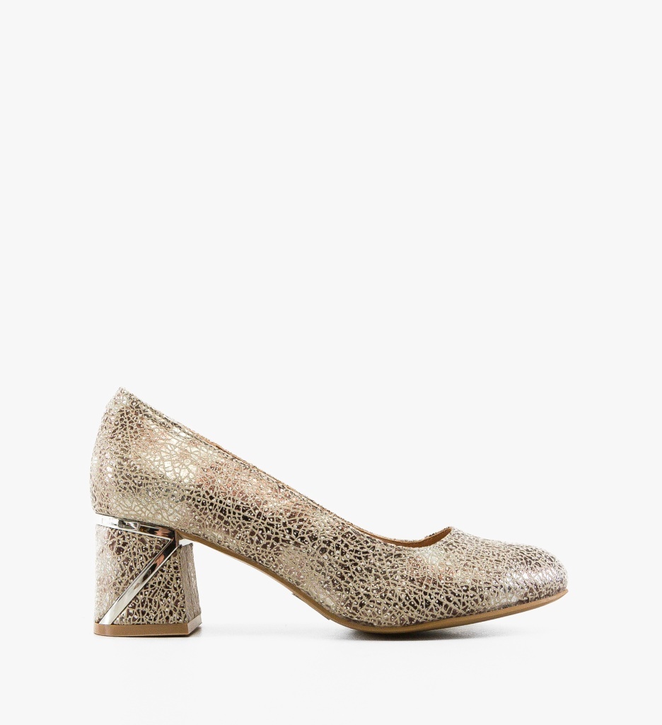 Pantofi Dama Kadde Bej Eleganți - imagine 6
