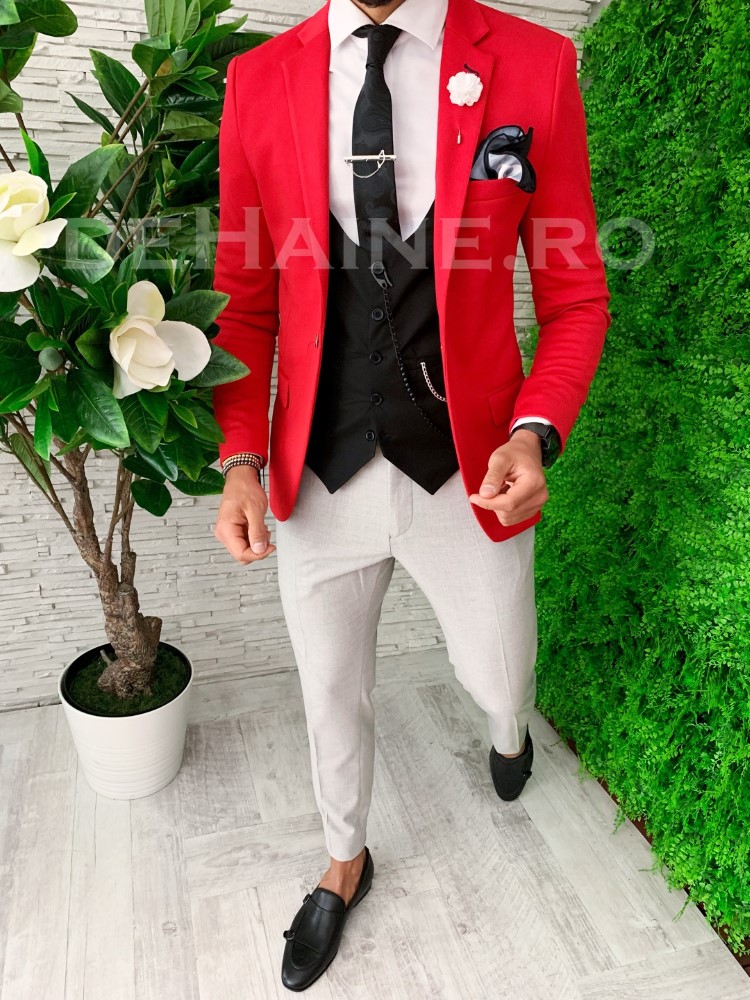 Tinuta barbati smart casual 4 piese A4977