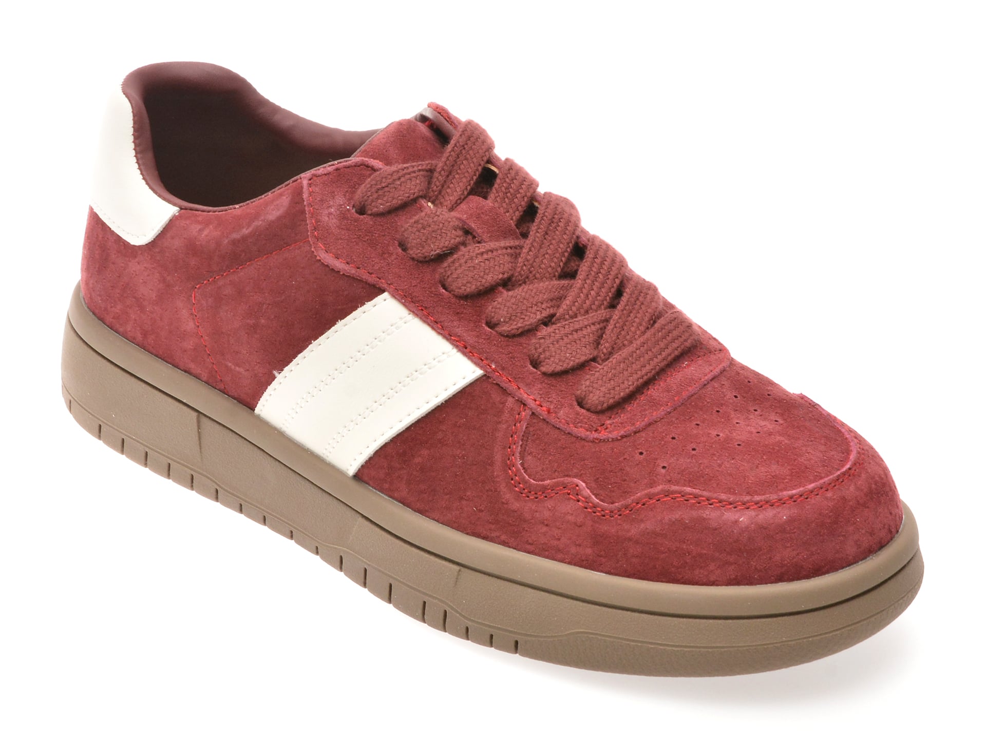 Pantofi Sport Flavia Passini Rosii din Nabuc