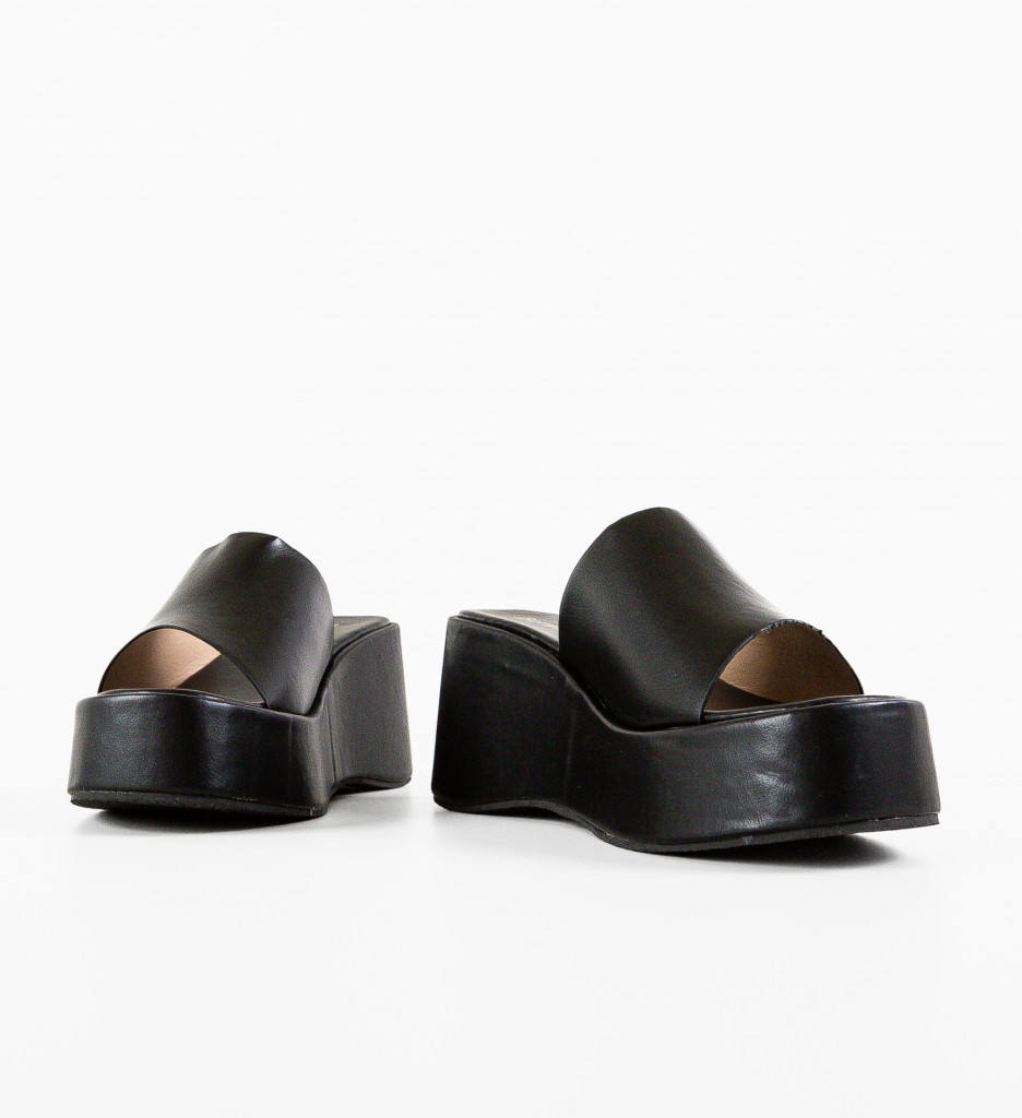 Papuci dama Haras Negri | Eleganță și Confort - imagine 6