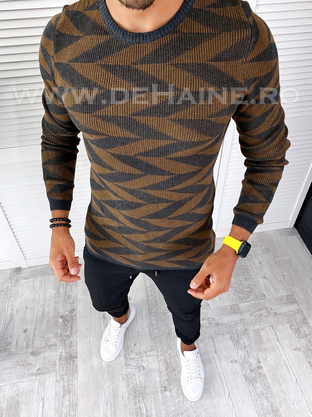 Pulover Barbati Maro Slim Fit - Eleganță și Stil