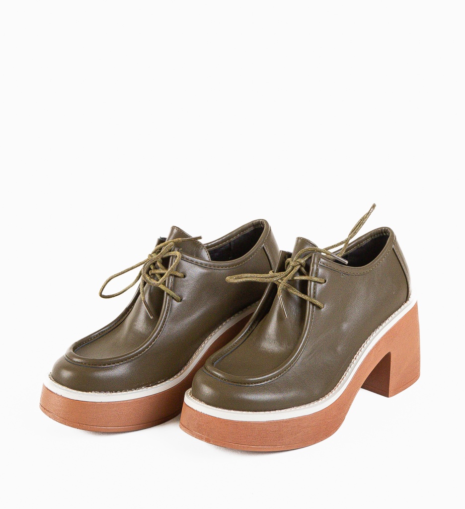 Pantofi Casual Aylmer Verzi - Confort & Stil - imagine 8