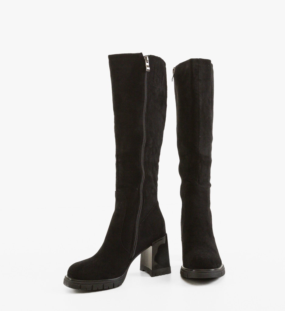 Cizme Dama Tomera Negre | Eleganță și Confort - imagine 2