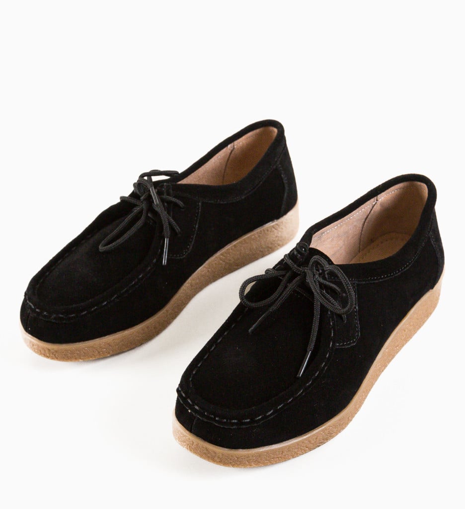 Pantofi Casual Neca Negri | Confort & Stil - imagine 13