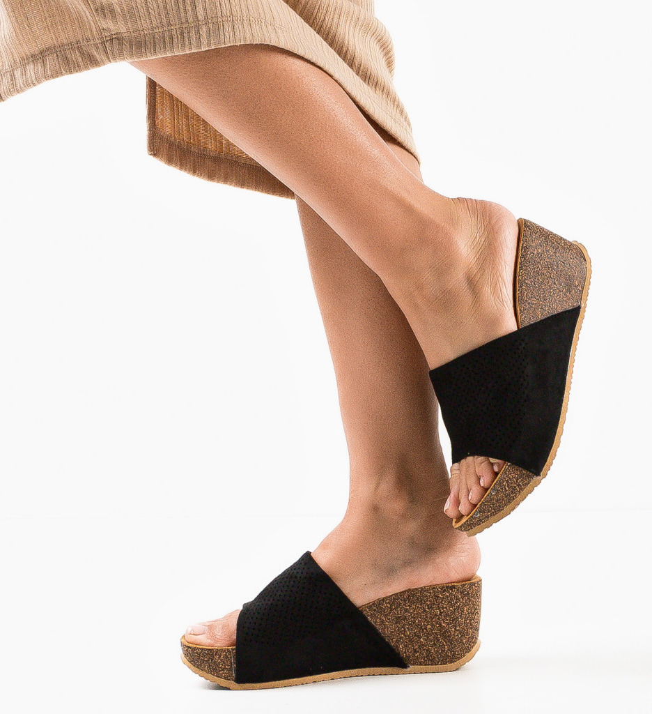 Sandale Platforme Blake Negre | Eleganta si Stil - imagine 2