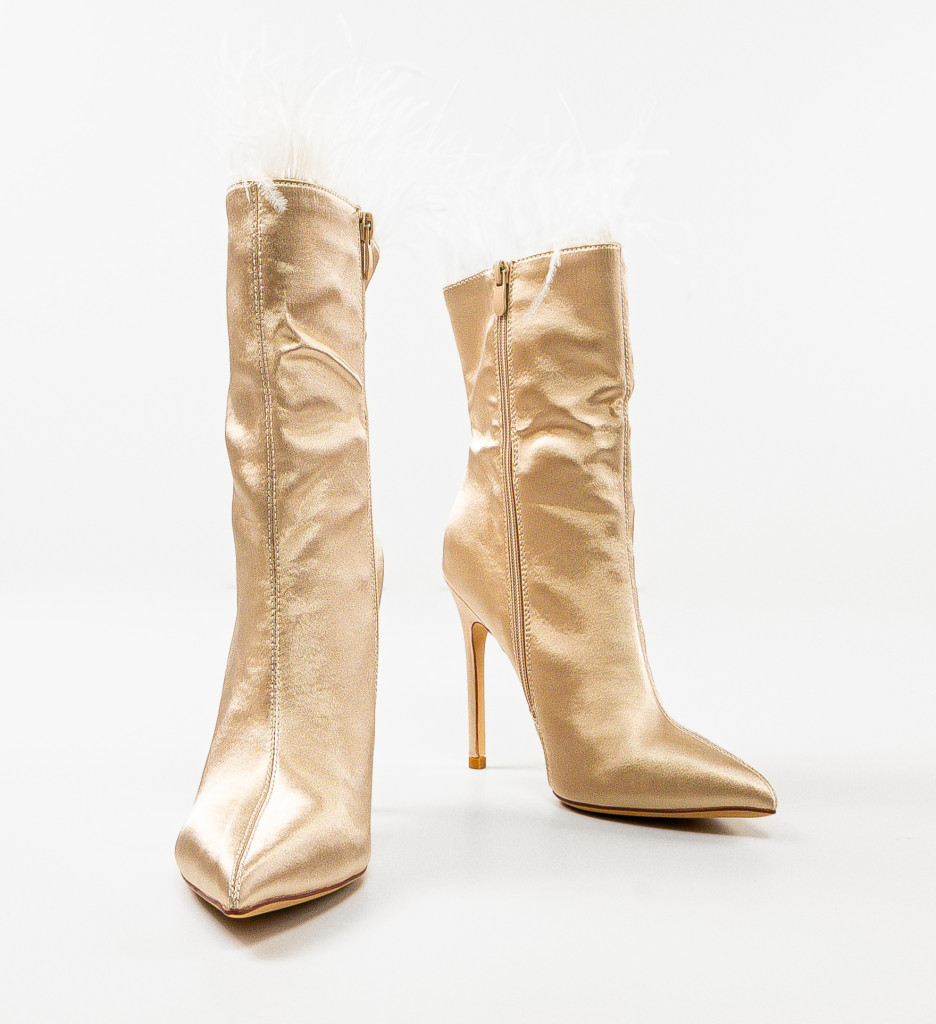 Botine Dama Fuery Bej | Eleganță și Confort - imagine 5