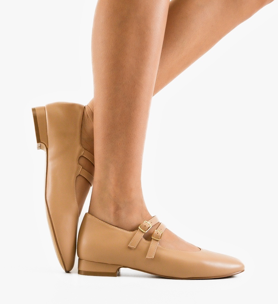 Pantofi Dama Daniyal Nude | Eleganță și Stil - imagine 5