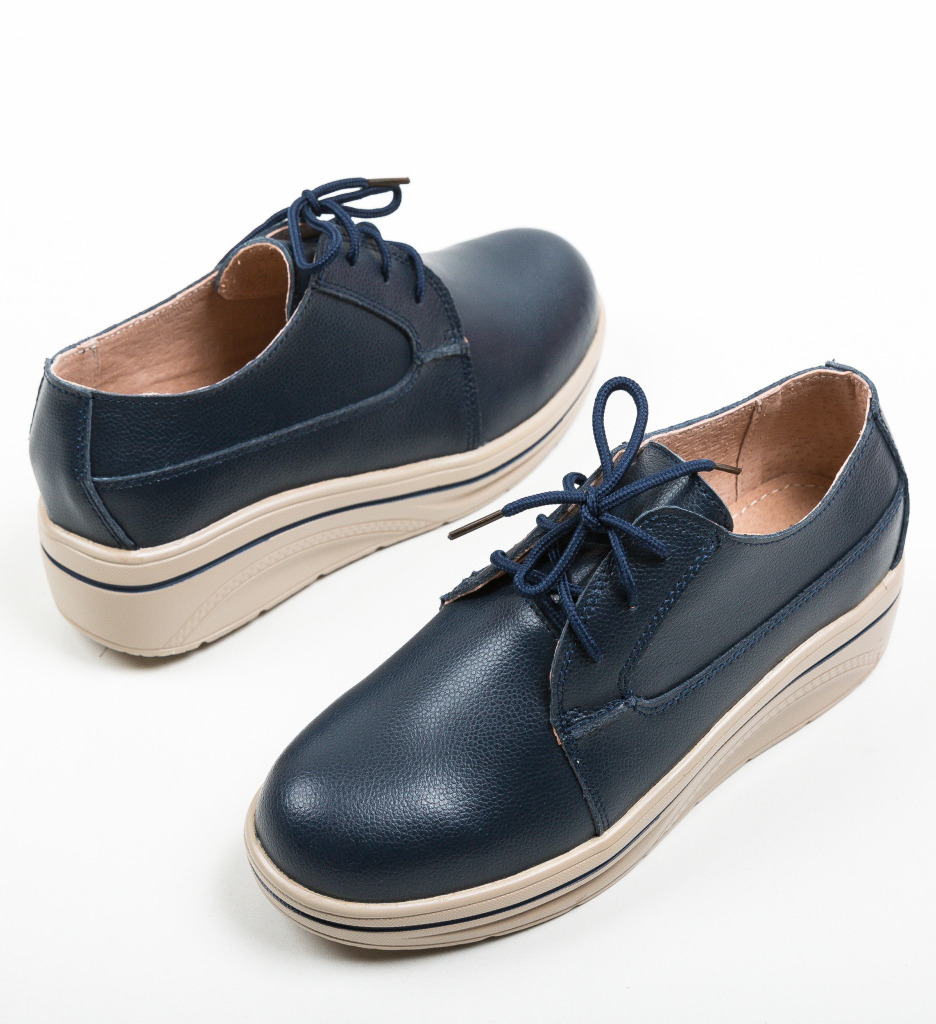Pantofi Casual Lionata Bleumarin - Confort și Stil