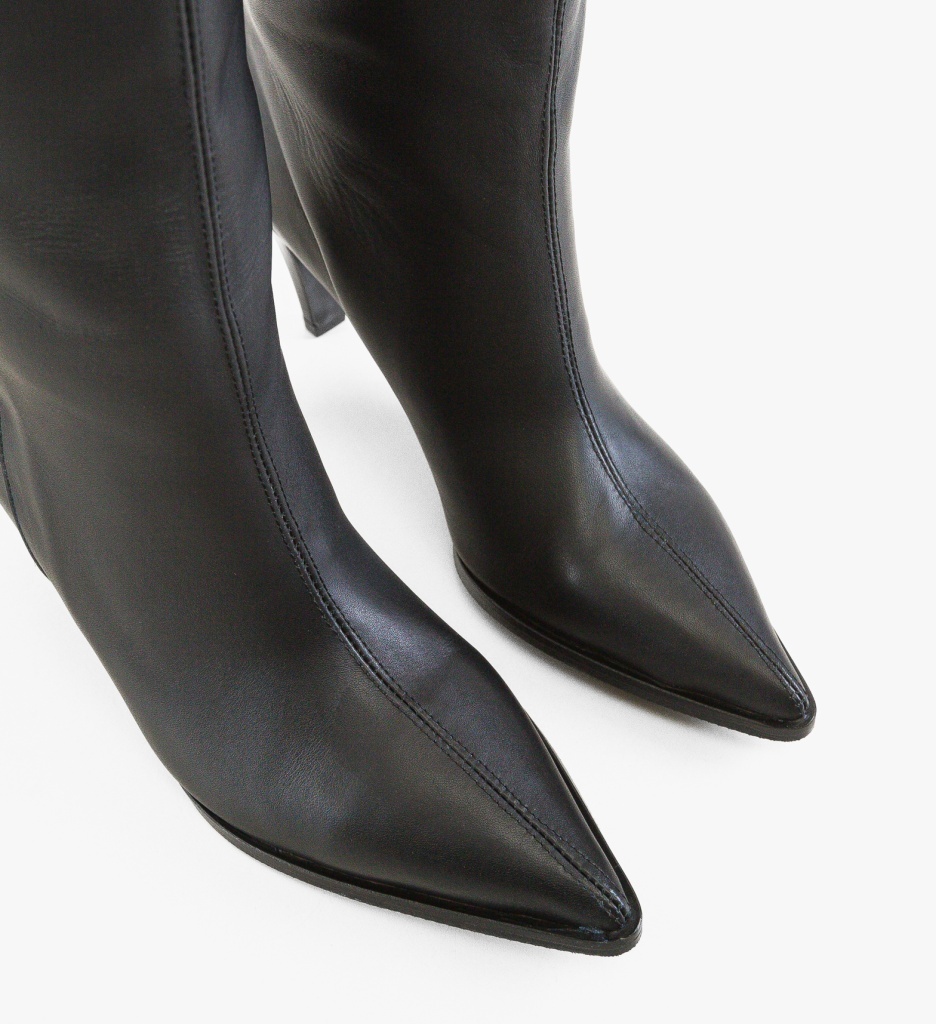 Cizme Dama Kabbe Negre | Eleganta si Stil - imagine 5