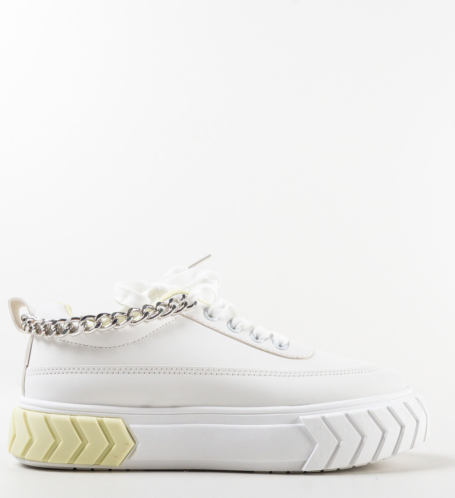 Sneakers Dama Galbeni Confort Sport - imagine 5