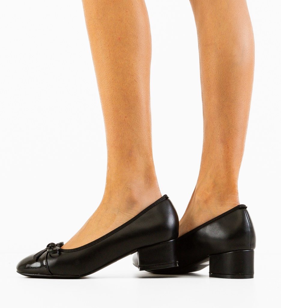 Pantofi Onar Negri | Eleganță și Stil - imagine 2