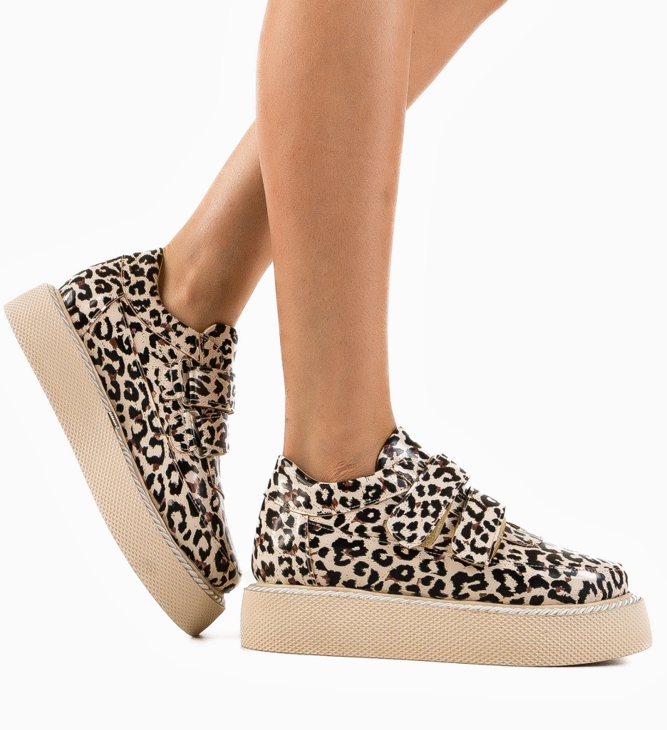 Pantofi Casual Herghely Print - Stil și Confort Zilnic - imagine 2