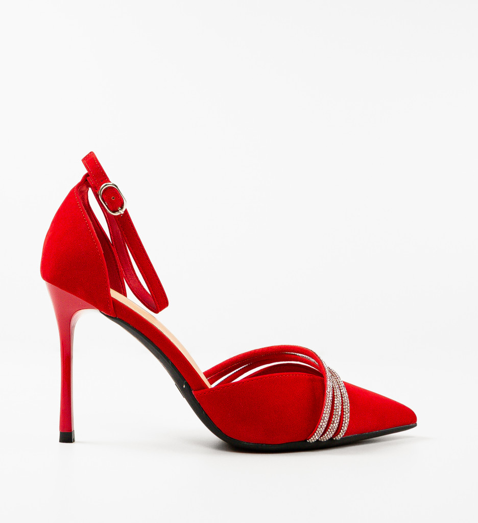 Pantofi Jagger Rosii - Eleganță Asigurată - imagine 3