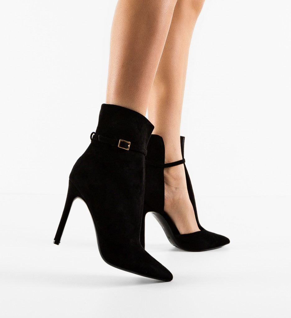 Botine Lochla Negre - Eleganță la fiecare pas - imagine 2