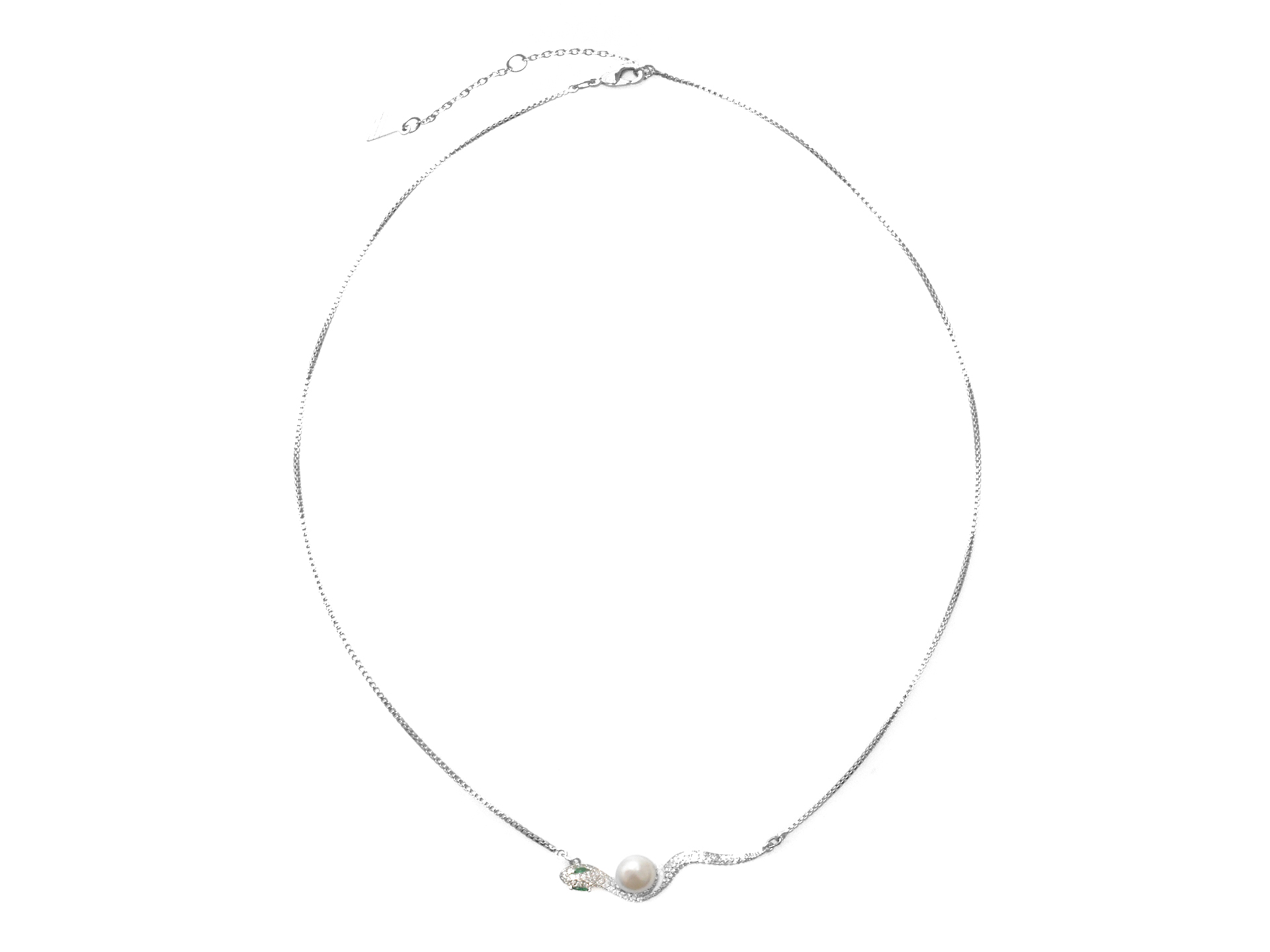 Colier Argintiu ALDO SERPENTE 973 - Eleganță Metalică