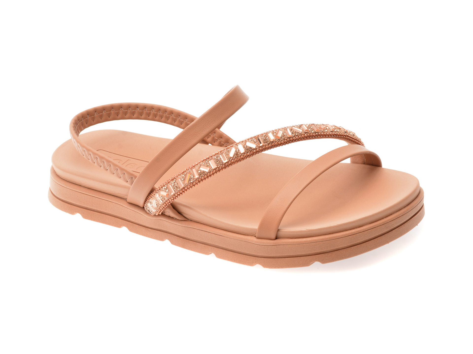 Sandale Moleca Nude - Eleganță și Confort
