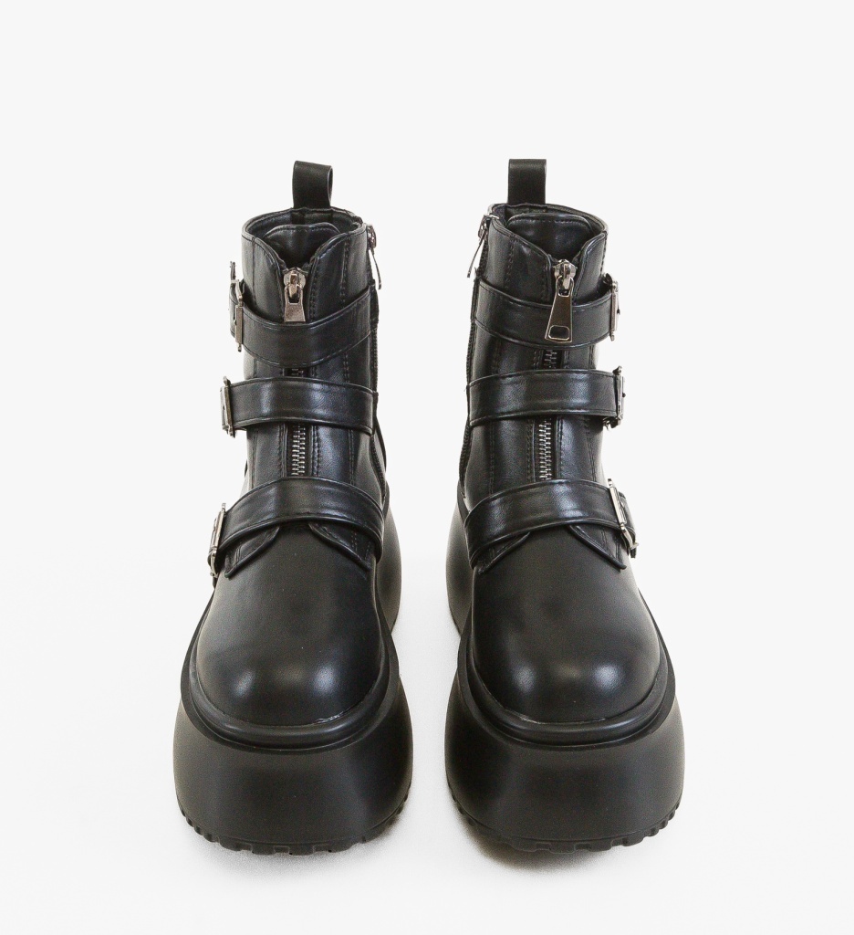 Ghete Dama Negre Elegante Carolt - imagine 7