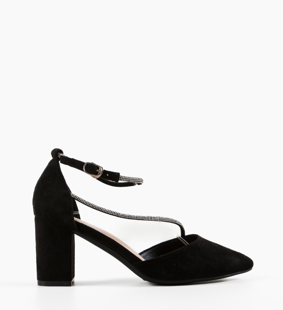 Pantofi cu toc Zayat Negri - Eleganță și Stil - imagine 5