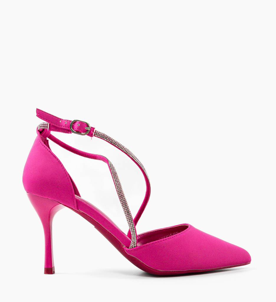 Pantofi Dama Suibne Fuchsia | Toc Elegant și Stil - imagine 6