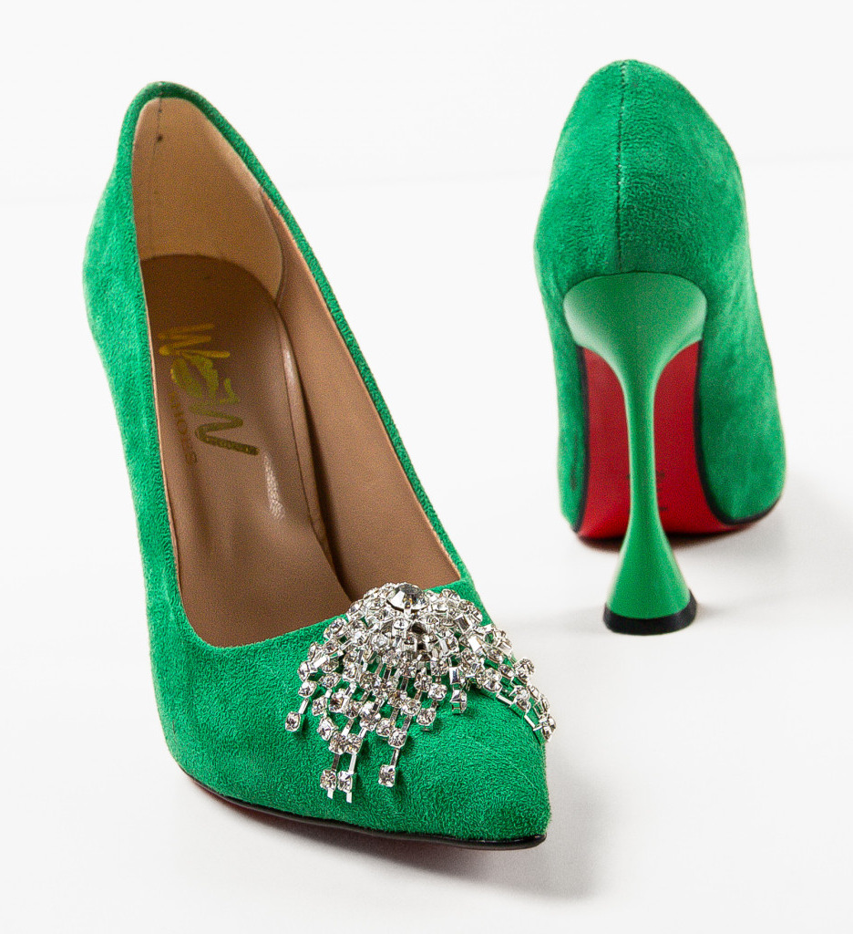 Pantofi Dama Yerer Verzi | Eleganță Asigurată - imagine 4