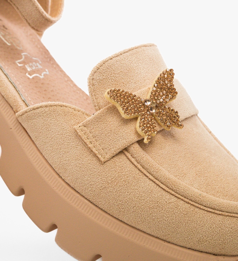 Pantofi Casual Polly Bej - Confort și Stil - imagine 2