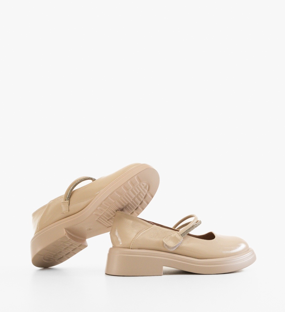 Pantofi Casual Dama Bej Maeve - Confort Zi de Zi - imagine 5