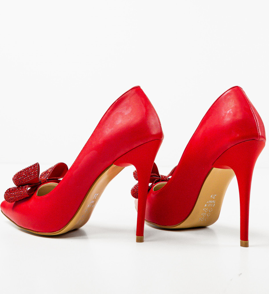 Pantofi cu toc Farma Rosii 2 - Eleganță și Stil - imagine 7