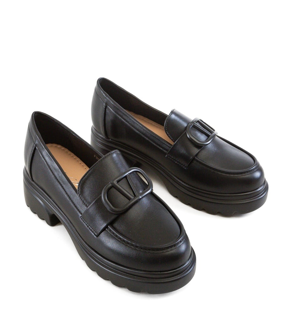 Pantofi Casual Dama Akon Negri Eleganți - imagine 5