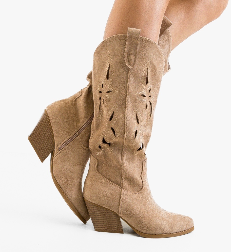 Cizme dama Minty Khaki | Stil si Confort