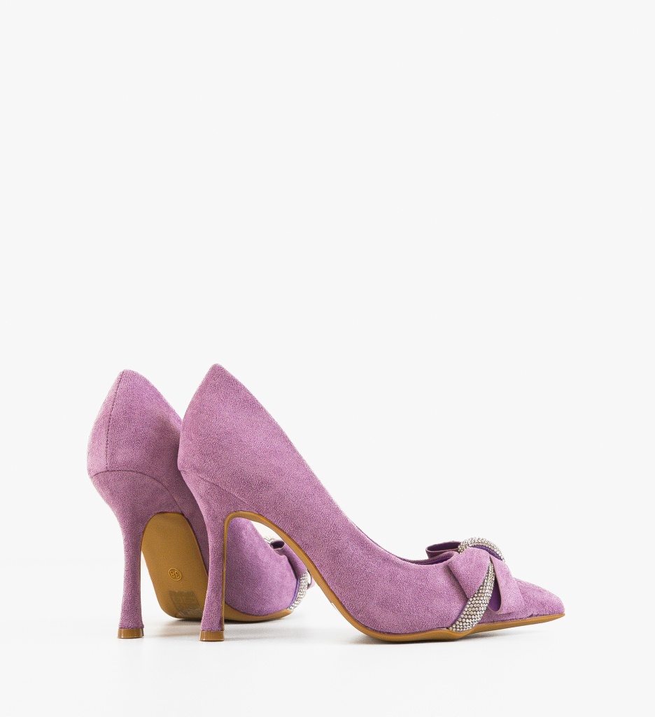 Pantofi Stiletto Mov Subhaa - Eleganță Maximă - imagine 2