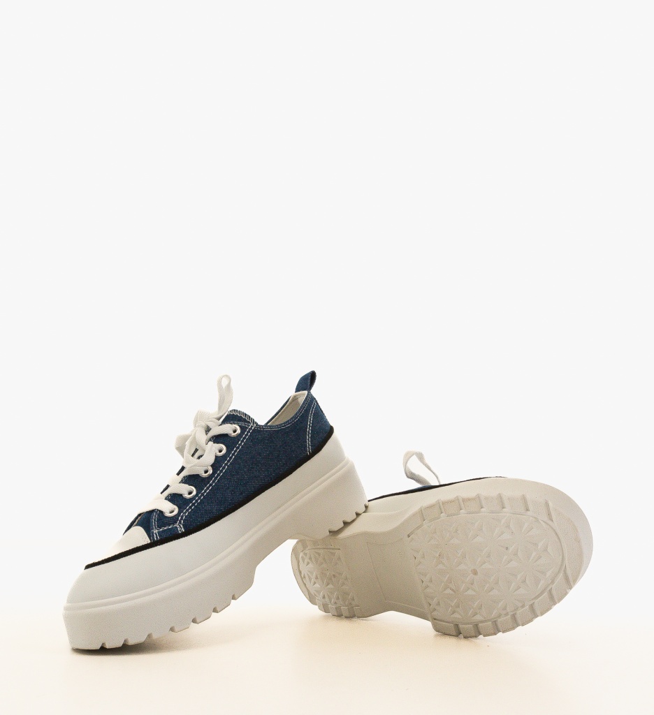 Pantofi Sport Lin Albastri - Confort și Stil - imagine 5