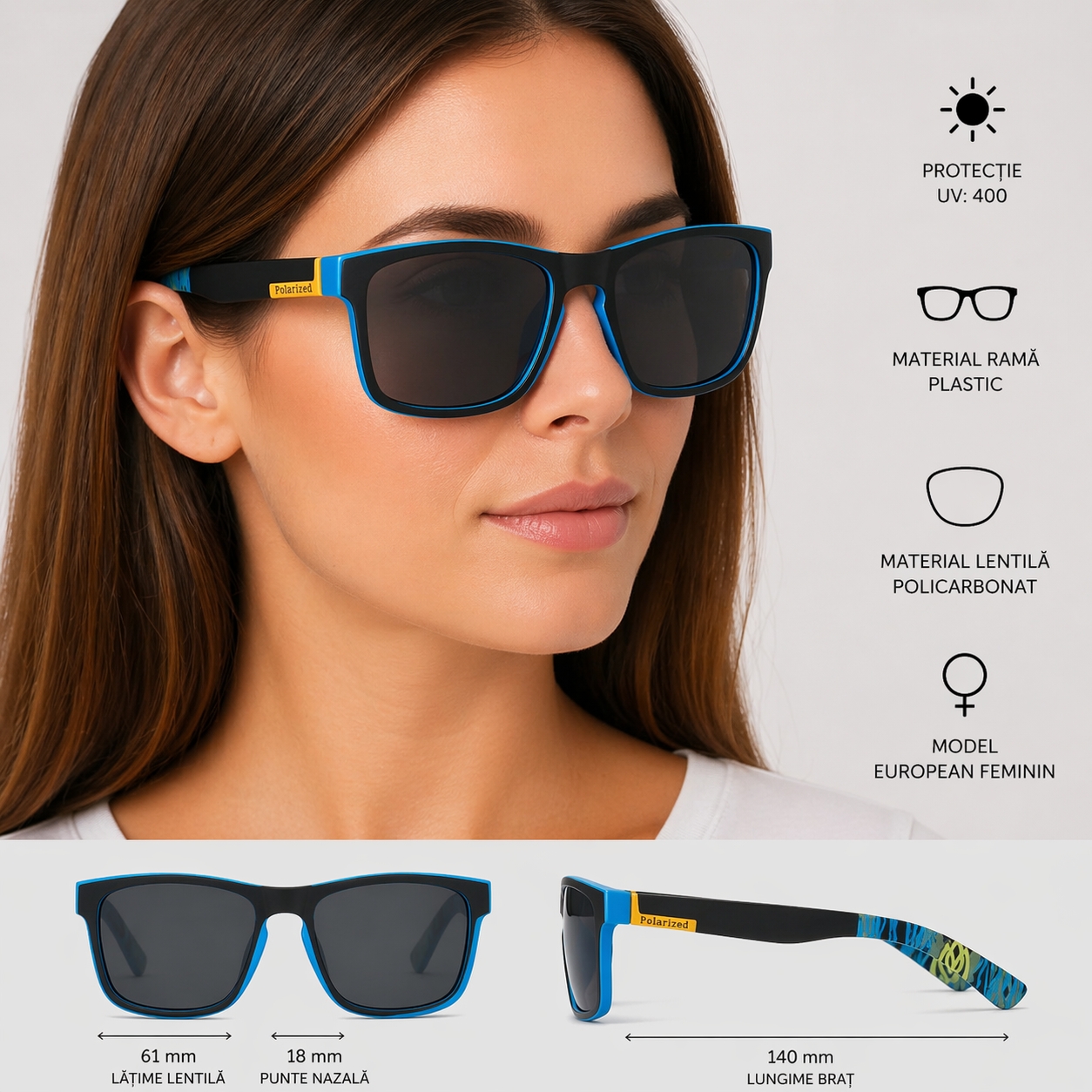 Ochelari Soare Picadili SG020 UV400 - imagine 2