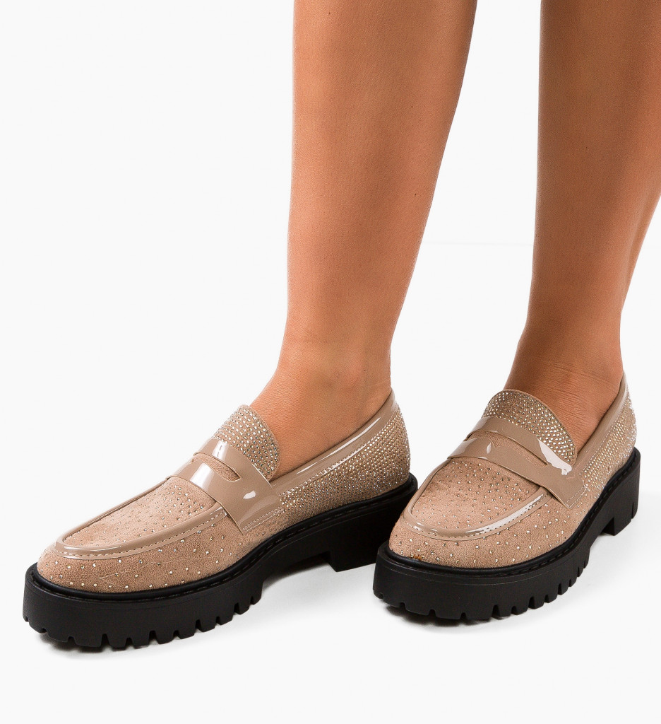 Pantofi Casual Kareem Bej 2 | Confort și Stil - imagine 3