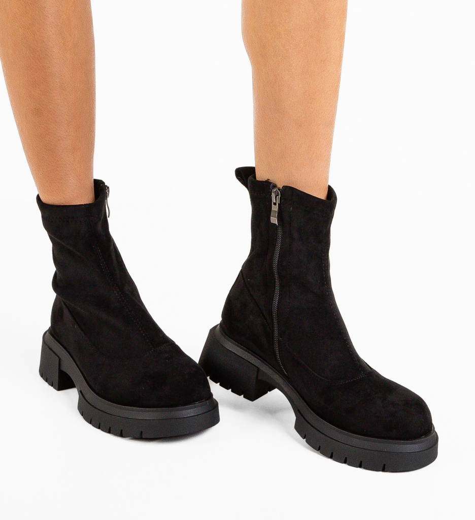 Ghete Dama Fryesh Negre | Stil Urban - imagine 3