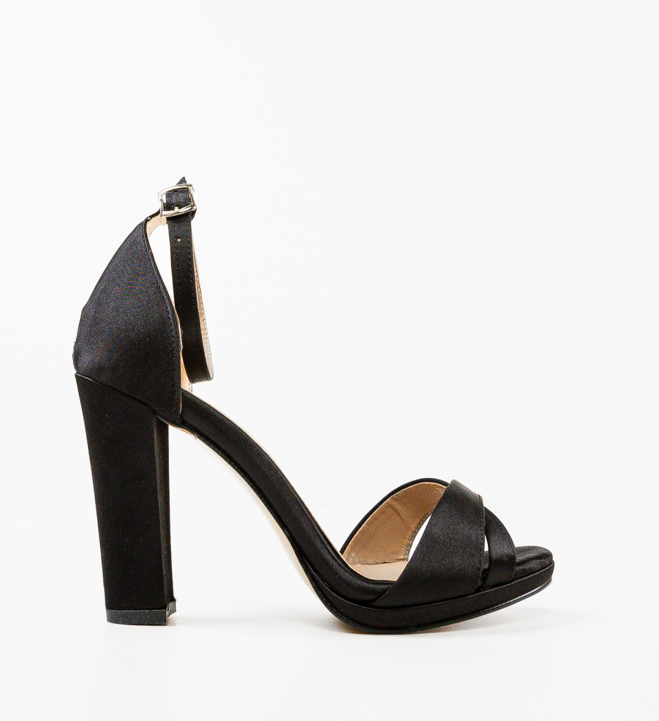 Sandale cu toc Ardes Negre - Eleganță și Stil - imagine 5
