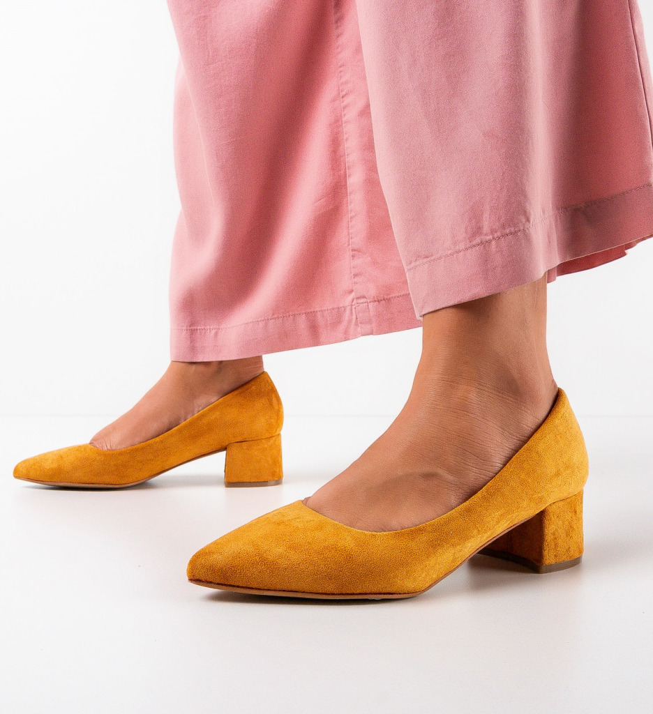 Pantofi Dama Auza Camel - Eleganță și Stil