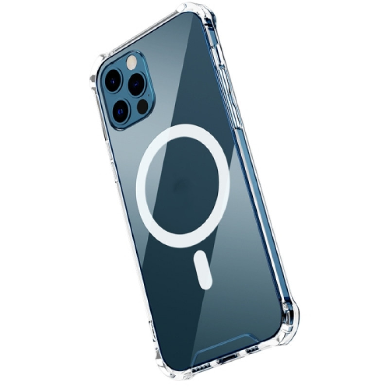 Husa iPhone 12 Pro Max MagSafe Transparentă