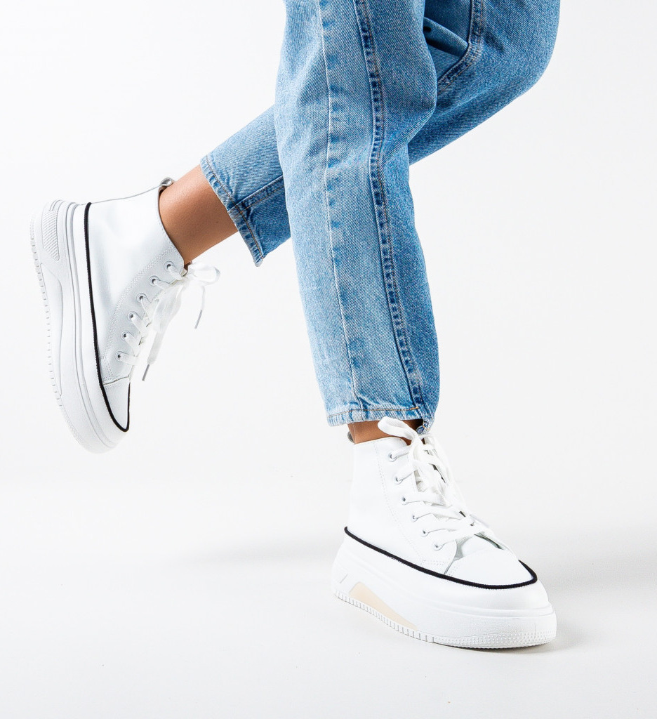 Sneakers Dama Delacruz Albi - Confort și Stil