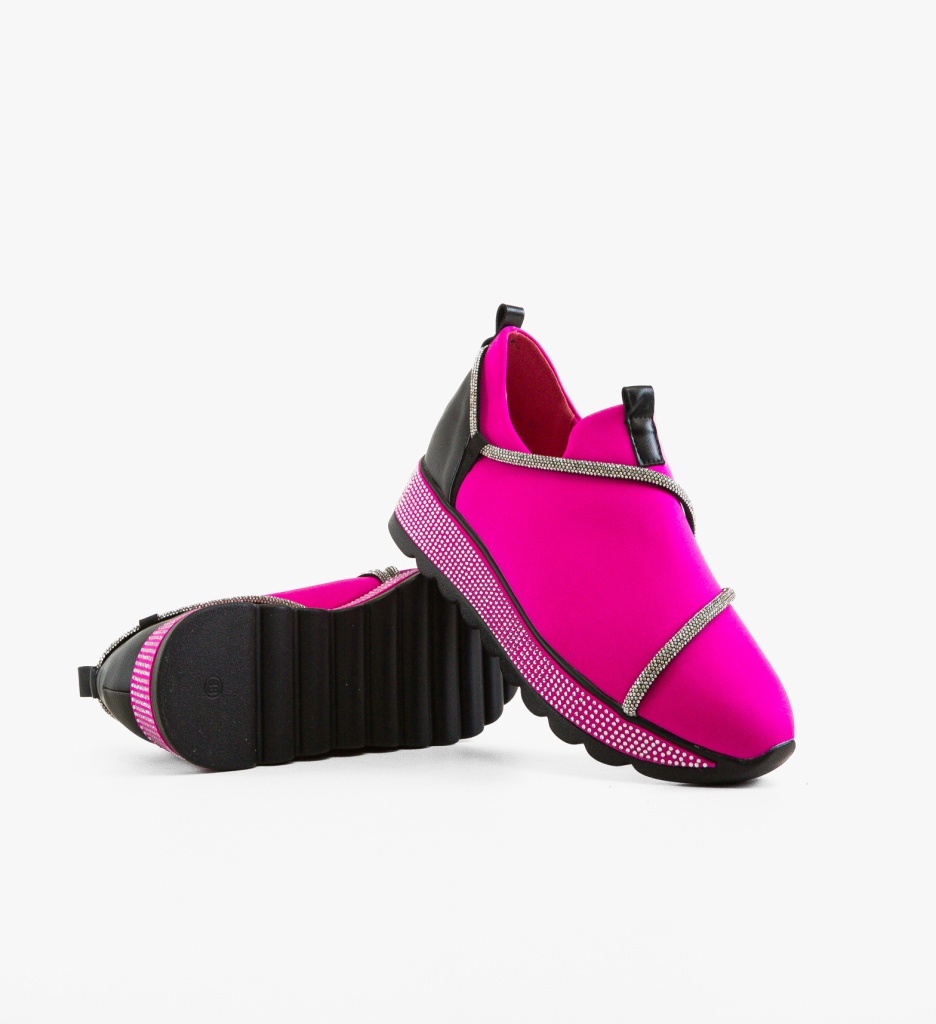 Pantofi Casual Kambe Fuchsia - Confort și Stil - imagine 3