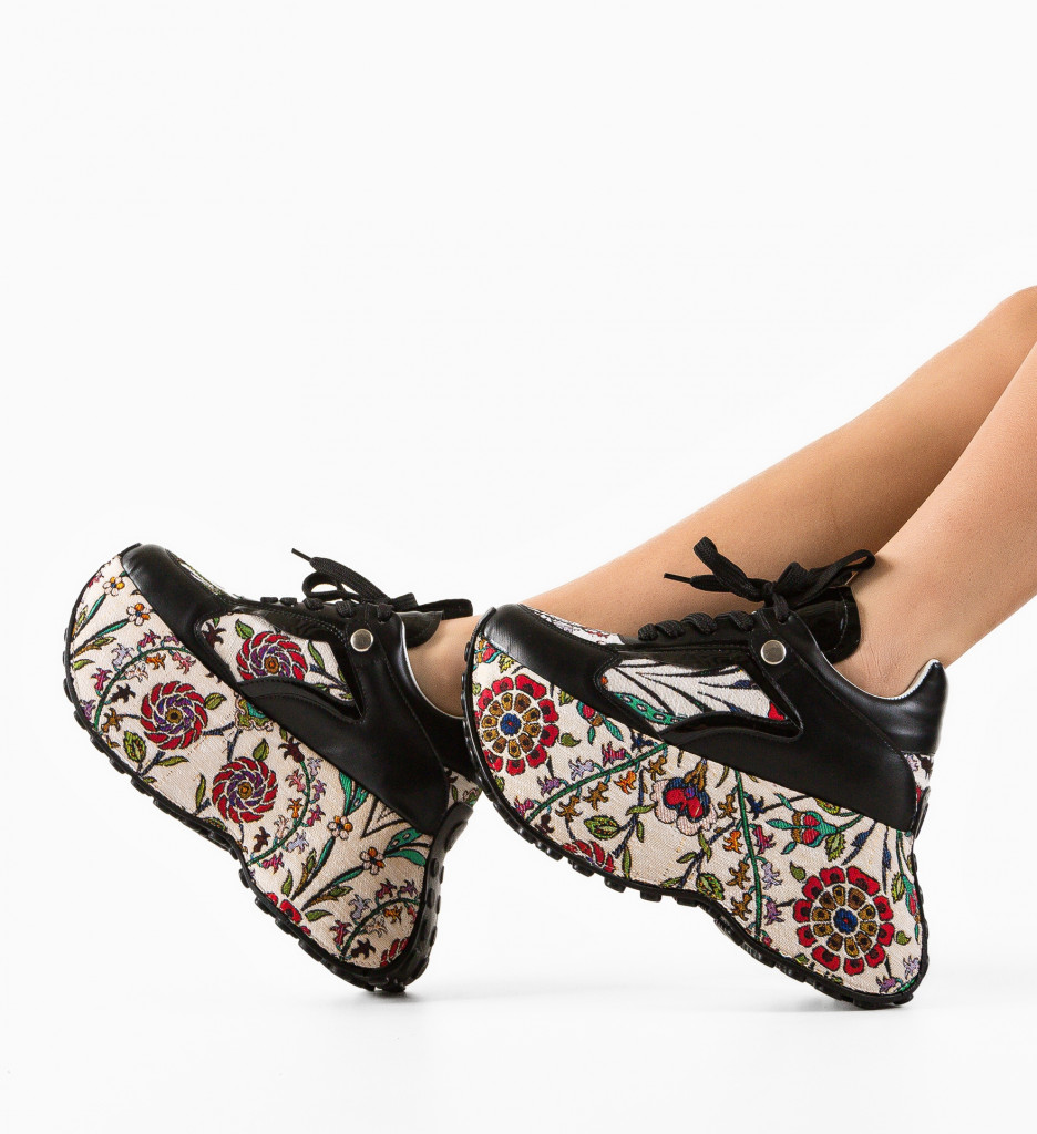 Pantofi Casual Foka Negri - Confort și Stil - imagine 4