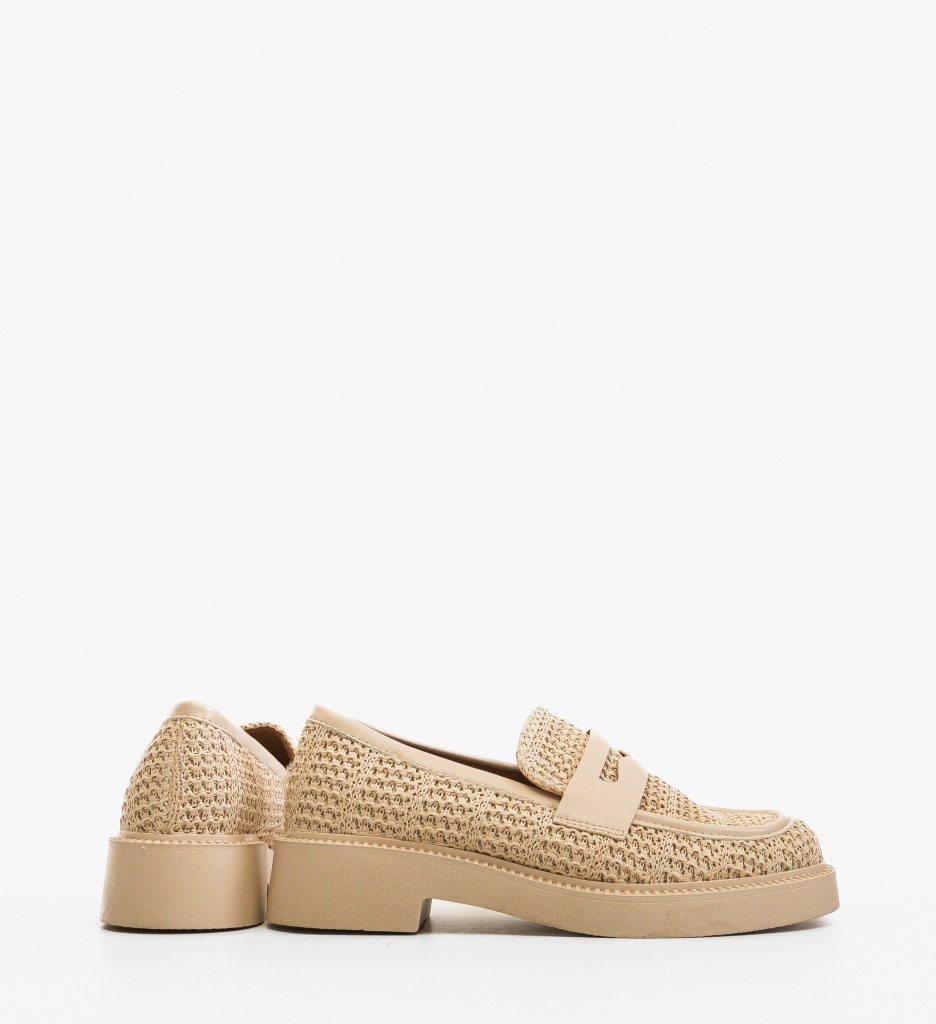 Pantofi Casual Nora Bej - Confort și Stil - imagine 3